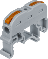 купить Зажим клеммный DIN-рейка 4мм2 32А серый Navigator с рычажком 50шт в Пензе Зажим клеммный DIN-рейка 4мм2 32А серый Navigator с рычажком 50шт