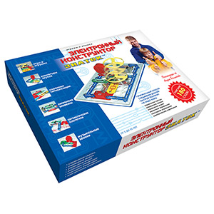 купить Конструктор электронный «180 схем» ЗНАТОК в Пензе Конструктор электронный «180 схем» ЗНАТОК