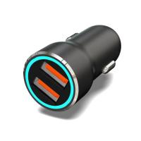 купить Автозарядка в прикуриватель USB-А +USB-А 12Вт LED-подсветка REXANT в Пензе Автозарядка в прикуриватель USB-А +USB-А 12Вт LED-подсветка REXANT