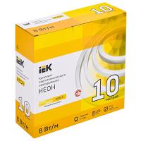купить Неон 220В 8Вт/м 120свд/м 3000К 2835 IP65 IEK комплект 10 м в Пензе Неон 220В 8Вт/м 120свд/м 3000К 2835 IP65 IEK комплект 10 м