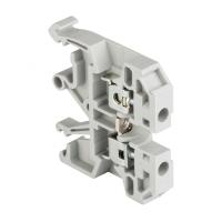 купить Зажим клеммный DIN-рейка 2,5мм2 25А серый EKF  в Пензе Зажим клеммный DIN-рейка 2,5мм2 25А серый EKF