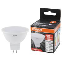купить Лампа свд 220В GU5.3 10Вт 4000К 800лм MR16 матовая Osram LED Value black в Пензе Лампа свд 220В GU5.3 10Вт 4000К 800лм MR16 матовая Osram LED Value black