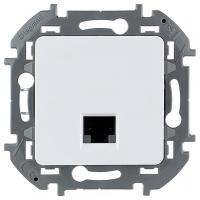 купить Инспириа белый розетка RJ45 8(8) скрытая 1-ая Cat6 UTP в Пензе Инспириа белый розетка RJ45 8(8) скрытая 1-ая Cat6 UTP