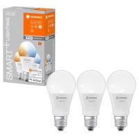 купить Лампа умная Е27 9Вт 2700-6500К 860лм A60 матовая диммер Ledvance SMART+ 3шт в упаковке в Пензе Лампа умная Е27 9Вт 2700-6500К 860лм A60 матовая диммер Ledvance SMART+ 3шт в упаковке