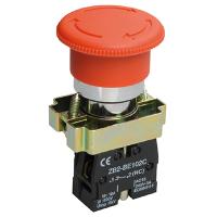 купить Кнопка LAY5-BS542 "Грибок" аварийная с фиксацией поворот в Пензе Кнопка LAY5-BS542 "Грибок" аварийная с фиксацией поворот