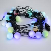 купить Гирлянда нить 5м RGB 25свд соединяемая IP20 зеленый провод шарики d30мм быстр.смена цв в Пензе Гирлянда нить 5м RGB 25свд соединяемая IP20 зеленый провод шарики d30мм быстр.смена цв