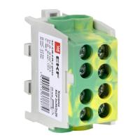 купить Клемма вводная DIN-рейка 35мм2 125А желто-зеленый  КСР с двойным замком в Пензе Клемма вводная DIN-рейка 35мм2 125А желто-зеленый  КСР с двойным замком