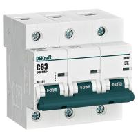 купить Автомат 3Р 63А C 10кА ВА-201 DEKraft в Пензе Автомат 3Р 63А C 10кА ВА-201 DEKraft