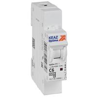 купить Автомат 1Р 6А C 4,5кА ВМ63 КЭАЗ OptiDin  в Пензе Автомат 1Р 6А C 4,5кА ВМ63 КЭАЗ OptiDin