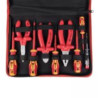 купить Набор диэлектрического инструмента 9пр НИИ-19 EKF Master в Пензе Набор диэлектрического инструмента 9пр НИИ-19 EKF Master