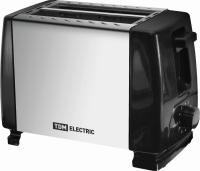 купить Тостер 700Вт TDM нерж сталь черный в Пензе Тостер 700Вт TDM нерж сталь черный