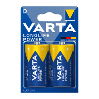 купить Батарейка D(R20,LR20) алкалиновая BL2 VARTA Long Life  в Пензе Батарейка D(R20,LR20) алкалиновая BL2 VARTA Long Life