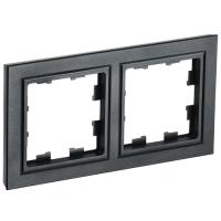 купить Брайт черный рамка 2-ая универсально  в Пензе Брайт черный рамка 2-ая универсально