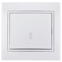 купить Мира переключатель скрытая белый 1кл 10А IP20  в Пензе Мира переключатель скрытая белый 1кл 10А IP20