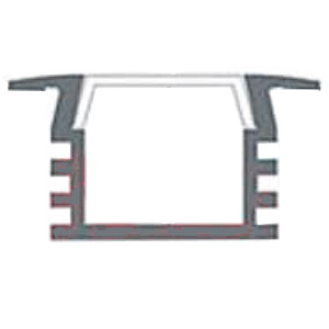 купить Профиль встраиваемый 22*12*2000мм ViaSvet  в Пензе Профиль встраиваемый 22*12*2000мм ViaSvet