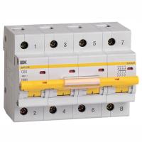 купить Автомат 4Р 80А C 10кА ВА47-100 IEK в Пензе Автомат 4Р 80А C 10кА ВА47-100 IEK