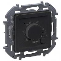 Терморегулятор теплого пола скрытая 16А антрацит Legrand Инспириа 