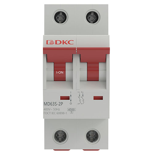 купить Автомат 2Р 20А C 4,5кА MD63S DKC YON max  в Пензе Автомат 2Р 20А C 4,5кА MD63S DKC YON max