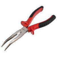 купить Тонкогубцы изогнутые 200мм Rexant никелированные в Пензе Тонкогубцы изогнутые 200мм Rexant никелированные