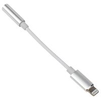 купить Шнур Lightning-AUX штекер 3,5мм 10,5см белый Rexant в Пензе Шнур Lightning-AUX штекер 3,5мм 10,5см белый Rexant