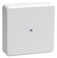 Коробка 75*75*20 квадрат белый IP40  без клеммников ИЭК, аналог9208731