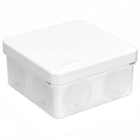 Коробка 80*80*40 квадрат белый IP66 прямой монтаж Промрукав 