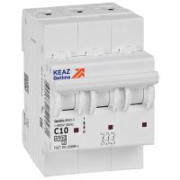 купить Автомат 3Р 10А C 4,5кА ВМ63 КЭАЗ OptiDin  в Пензе Автомат 3Р 10А C 4,5кА ВМ63 КЭАЗ OptiDin