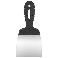 купить Шпатель 100мм нержавеющ.сталь пластиковая ручка Rexant в Пензе Шпатель 100мм нержавеющ.сталь пластиковая ручка Rexant