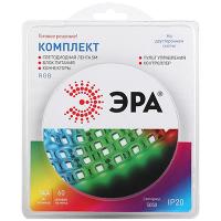 купить Лента свд 12В 14,4Вт/м 60свд/м RGB 5050 IP20 ЭРА 5м комплект в Пензе Лента свд 12В 14,4Вт/м 60свд/м RGB 5050 IP20 ЭРА 5м комплект