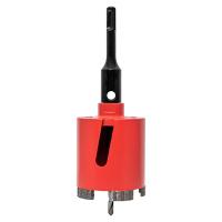 купить Коронка по бетону алмазная SDS-plus 72мм EKF DCH-72TRB безударный режим в Пензе Коронка по бетону алмазная SDS-plus 72мм EKF DCH-72TRB безударный режим