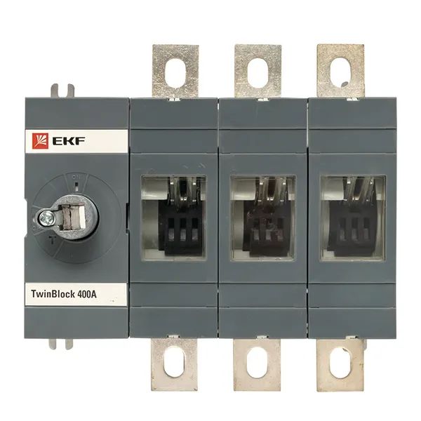 Рубильник 3Р 400А без ручки TwinBlock EKF  