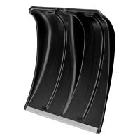 Лопата снеговая 380*360мм пластик без черенка 5630325 черный Сибртех