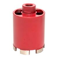 купить Коронка по бетону алмазная для дрелей с микроударом DCH-82MHS Micro Hit Laser M16 EKF Professional в Пензе Коронка по бетону алмазная для дрелей с микроударом DCH-82MHS Micro Hit Laser M16 EKF Professional