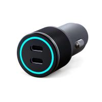 купить Автозарядка в прикуриватель USB-C +USB-C 75Вт LED-подсветка REXANT в Пензе Автозарядка в прикуриватель USB-C +USB-C 75Вт LED-подсветка REXANT