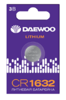 купить Батарейка дисковая CR1632 BL1 Daewoo в Пензе Батарейка дисковая CR1632 BL1 Daewoo