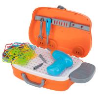 купить Конструктор с шуруповертом и мозаикой Смородинка 139 деталей в Пензе Конструктор с шуруповертом и мозаикой Смородинка 139 деталей