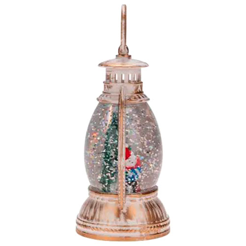 Светильник "Фонарик со Снеговиком" 7,8х6,4х12,8смсм свд белый 