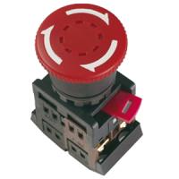 купить Кнопка "Грибок" АЕ-22 красный с фиксатором в Пензе Кнопка "Грибок" АЕ-22 красный с фиксатором