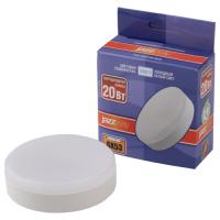 купить Лампа свд 220В GX53 20Вт 5000К 1700лм таблетка матовая Jazzway в Пензе Лампа свд 220В GX53 20Вт 5000К 1700лм таблетка матовая Jazzway