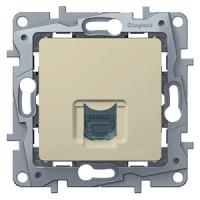 купить Этика кремовый розетка RJ45 скрытая 1-ая   в Пензе Этика кремовый розетка RJ45 скрытая 1-ая