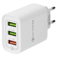 купить Устройство зарядное 3USB Rexant белый в Пензе Устройство зарядное 3USB Rexant белый