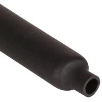купить Трубка ТУТ 12/6мм черный 1м (2:1) в Пензе Трубка ТУТ 12/6мм черный 1м (2:1)