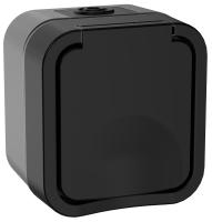 купить TORS Розетка 1-я с з/к кр. 16А IP55 TS120 графит IEK в Пензе TORS Розетка 1-я с з/к кр. 16А IP55 TS120 графит IEK