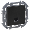 купить Инспириа антрацит розетка RJ45 8(8) скрытая 1-ая Cat6 UTP в Пензе Инспириа антрацит розетка RJ45 8(8) скрытая 1-ая Cat6 UTP