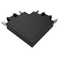 купить Коннектор черный L-обр. Jazzway MTR16 CL-BL в Пензе Коннектор черный L-обр. Jazzway MTR16 CL-BL