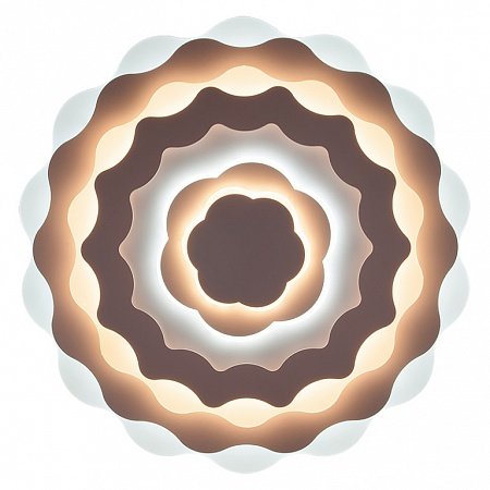 Светильник потолочный (люстра) свд 115Вт 3000К-4000К-6000К 5700лм белый пульт диммер Fiera