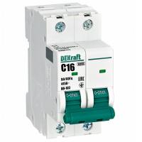 купить Автомат 2Р 16А C 6кА ВА-103 DEKraft  в Пензе Автомат 2Р 16А C 6кА ВА-103 DEKraft