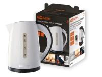 купить Чайник 1800Вт TDM 1,8л пластик белый шкала в Пензе Чайник 1800Вт TDM 1,8л пластик белый шкала