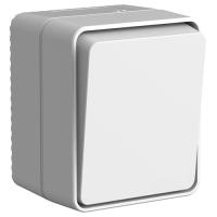 AtlasDesign Profi54 серый выключатель 1кл открытая 10А IP54 