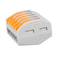 купить Клемма 5*4,0мм2 с рычажком серый КЭАЗ OptiKit СМК 222-415 (6 шт) в Пензе Клемма 5*4,0мм2 с рычажком серый КЭАЗ OptiKit СМК 222-415 (6 шт)